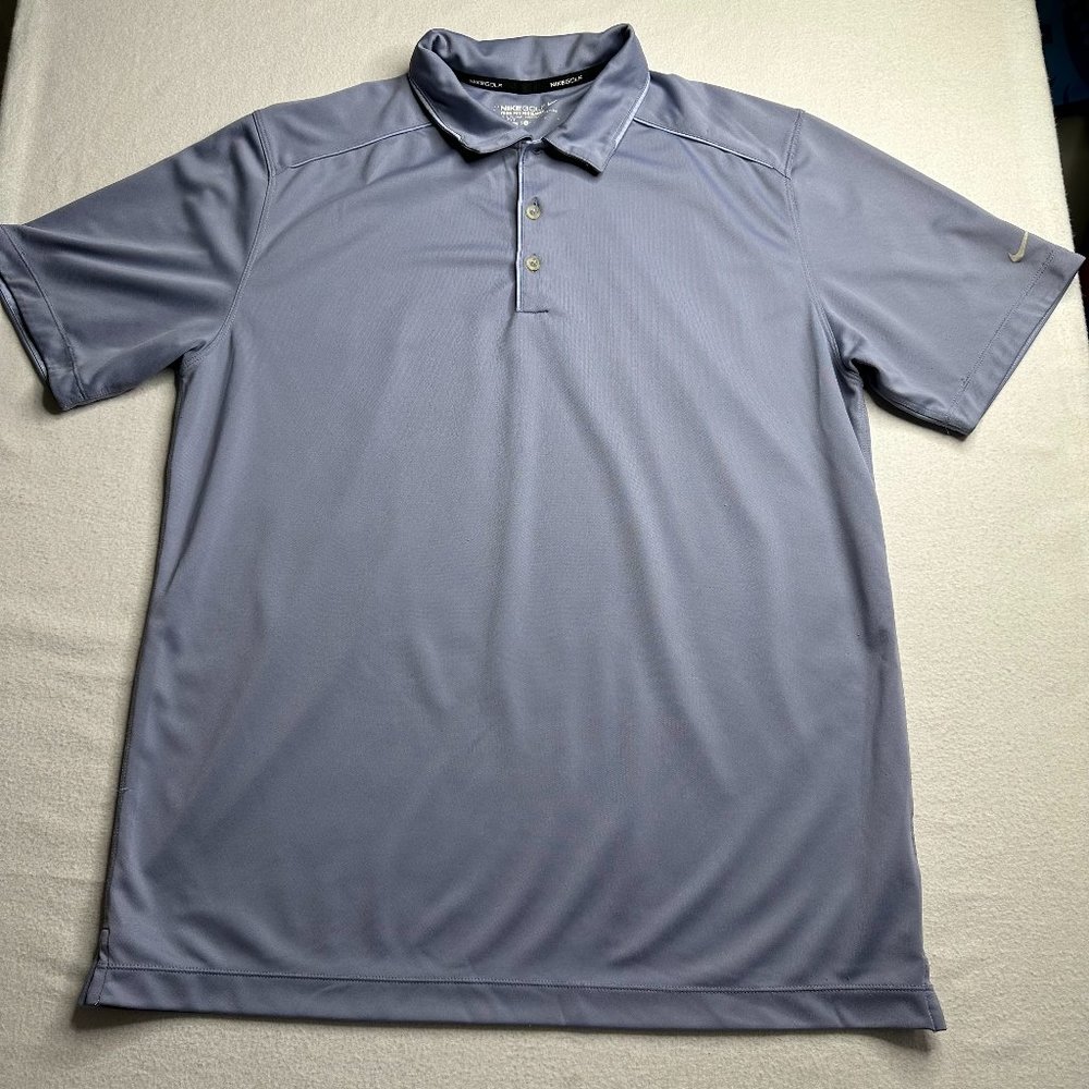 Nike Men's Polo Shirt Light Blue